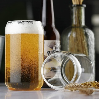 beer can glass