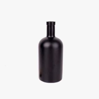 black alcohol bottle