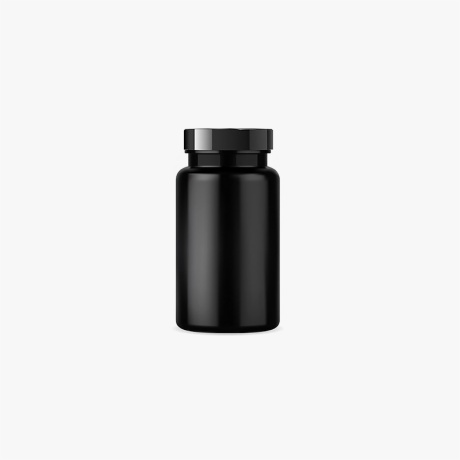 black-plastic-pill-bottle
