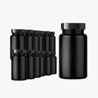 black-plastic-pill-bottle