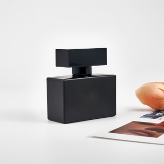 Black Square Perfume Bottle