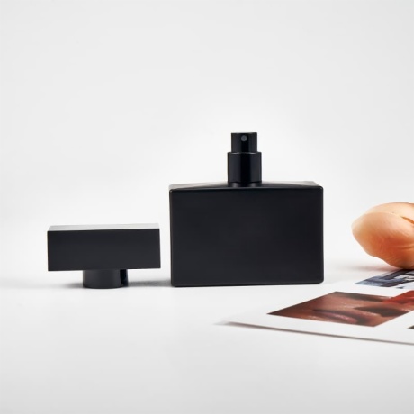 Black Square Perfume Bottle