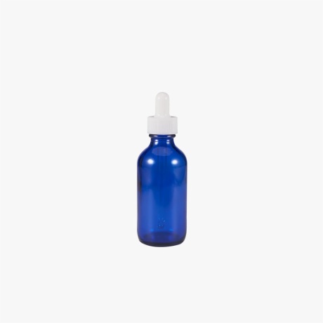 Blue Dropper Bottle
