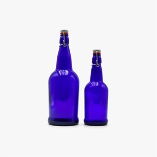 Blue Swing Top Bottles