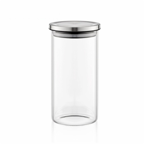 borosil airtight container with stainless steel lid