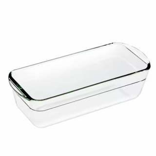 borosilicate banana bread glass dish 1500ml