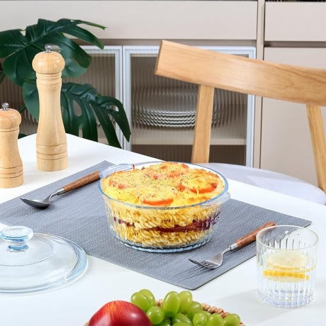 Borosilicate Glass Casserole Dish for Oven