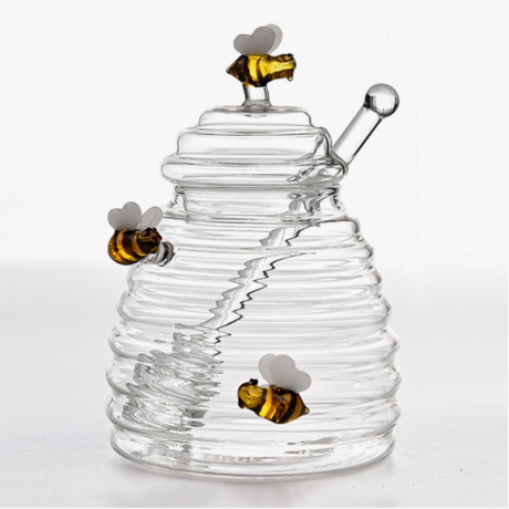 borosilicate-glass-honey-jar