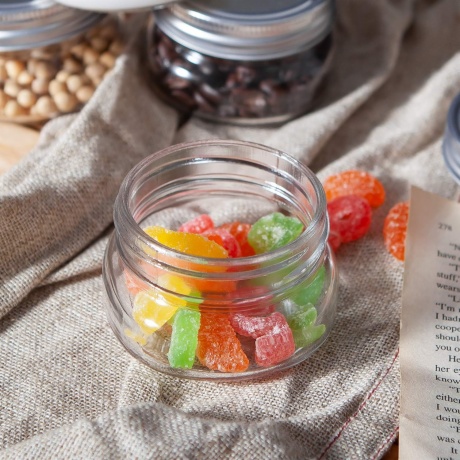 Borosilicate Glass Jar 4oz