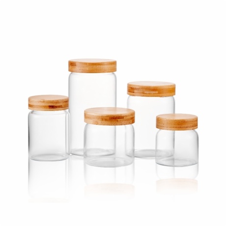Borosilicate Glass Storage Jar