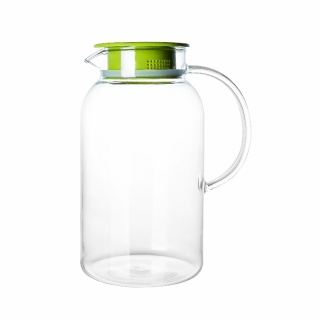 Borosilicate Glass Jug with Lid