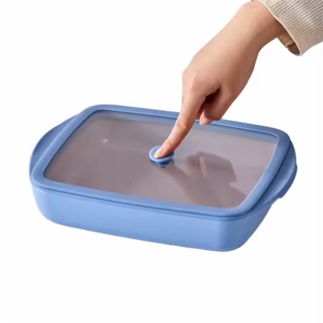 borosilicate glass lasagna pan with vented lid