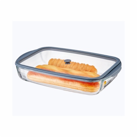 Borosilicate Glass Oven Dish with Glass Lid