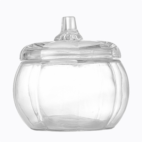 Borosilicate Glass Pumpkin Jar