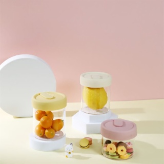 Borosilicate Glass Snack Jars