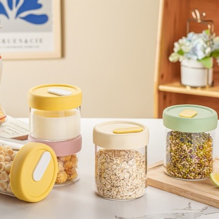 Borosilicate Glass Snack Jars