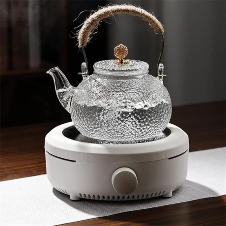 Borosilicate Glass Stovetop Tea Kettle