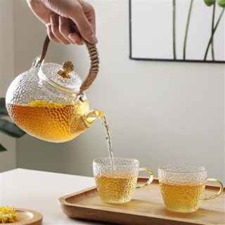 Borosilicate Glass Stovetop Tea Kettle