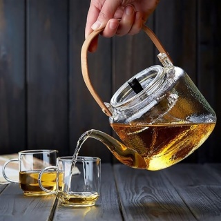 Borosilicate Glass Tea Pot