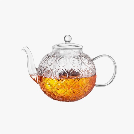 Borosilicate Microwave-Safe Glass Tea Kettle
