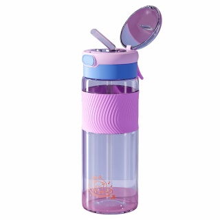 Bottle with Silicone Sleeve