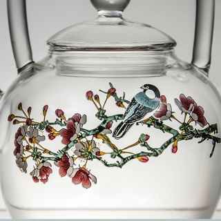 Chinese Glass Teapot