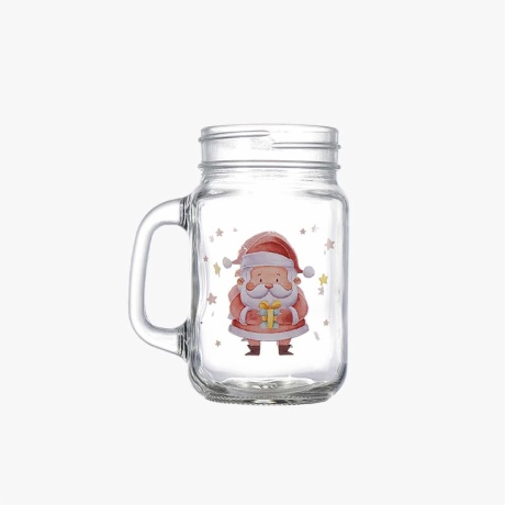 Christmas Glass Jars