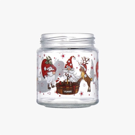 Christmas Glass Jars