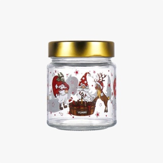 christmas glass jars with lids