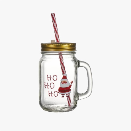 Christmas Glass Mason Jars