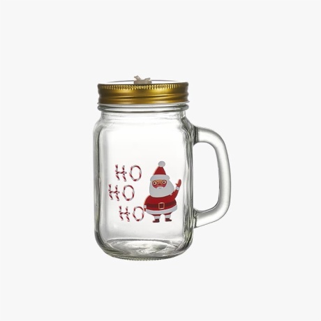 Christmas Glass Mason Jars