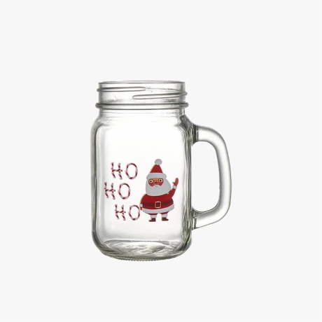 Christmas Glass Mason Jars