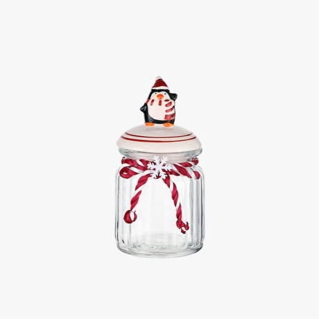 Christmas Storage Jar