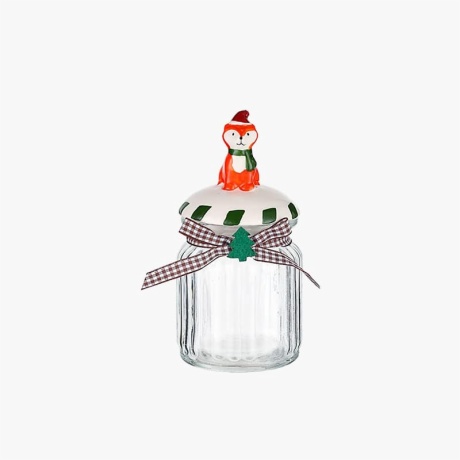 Christmas Storage Jar