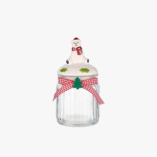 Christmas Storage Jar