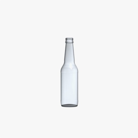 Clear Beer Bottles