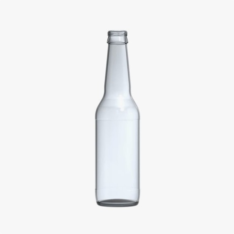 Clear Beer Bottles