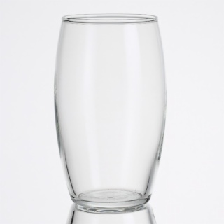 clear borosilicate water glasses