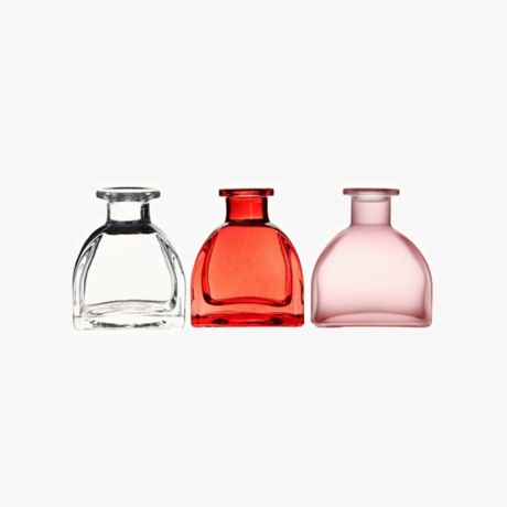 clear pink diffuser bottles