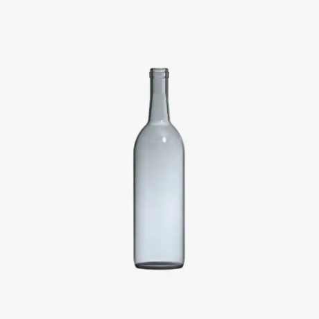 clear wine bottles