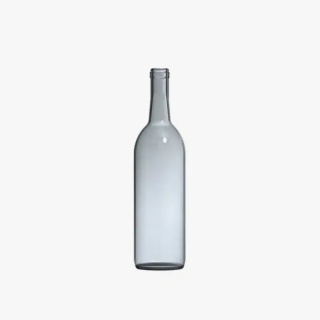 clear wine bottles