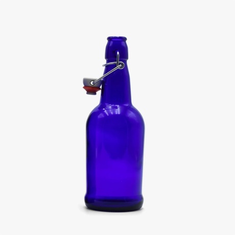 Cobalt Blue Beer Bottles