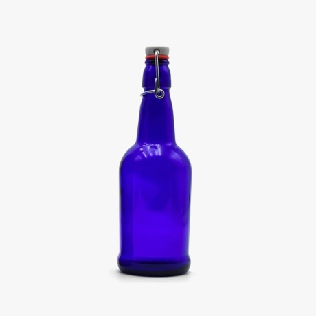 Cobalt Blue Beer Bottles