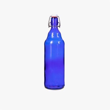 Cobalt Blue Swing Top Bottles