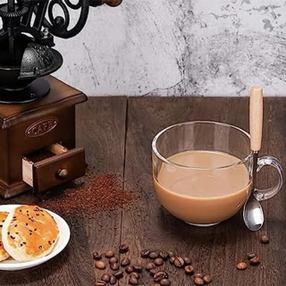 Coffee Mug with Lids Spoon