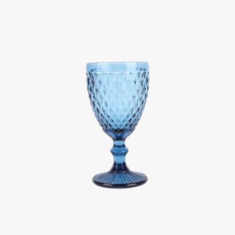 Blue Glass Goblets