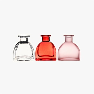 coloured glass reed diffuser bottles