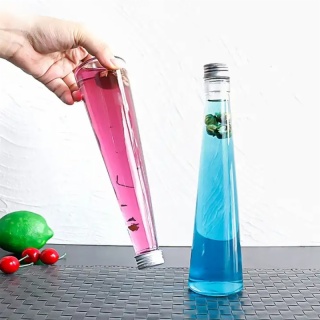 Cone Shape Glass Bottle2