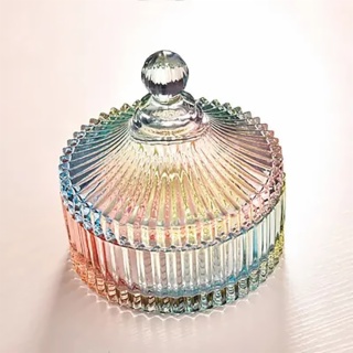 crystal candle jars
