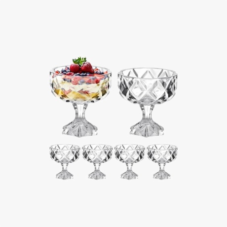 Crystal Trifle Bowl